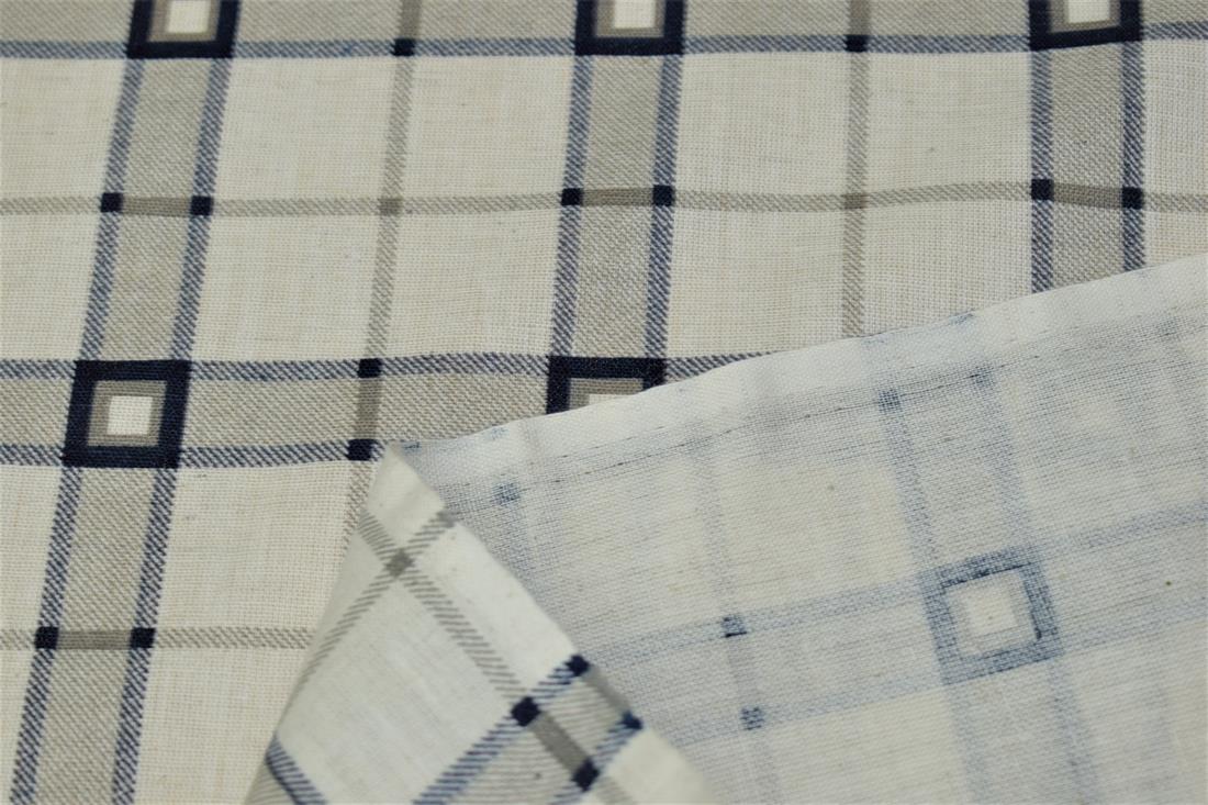 Off White Four Square This Is a Lovely Soft Medium Weight Cotton Linen