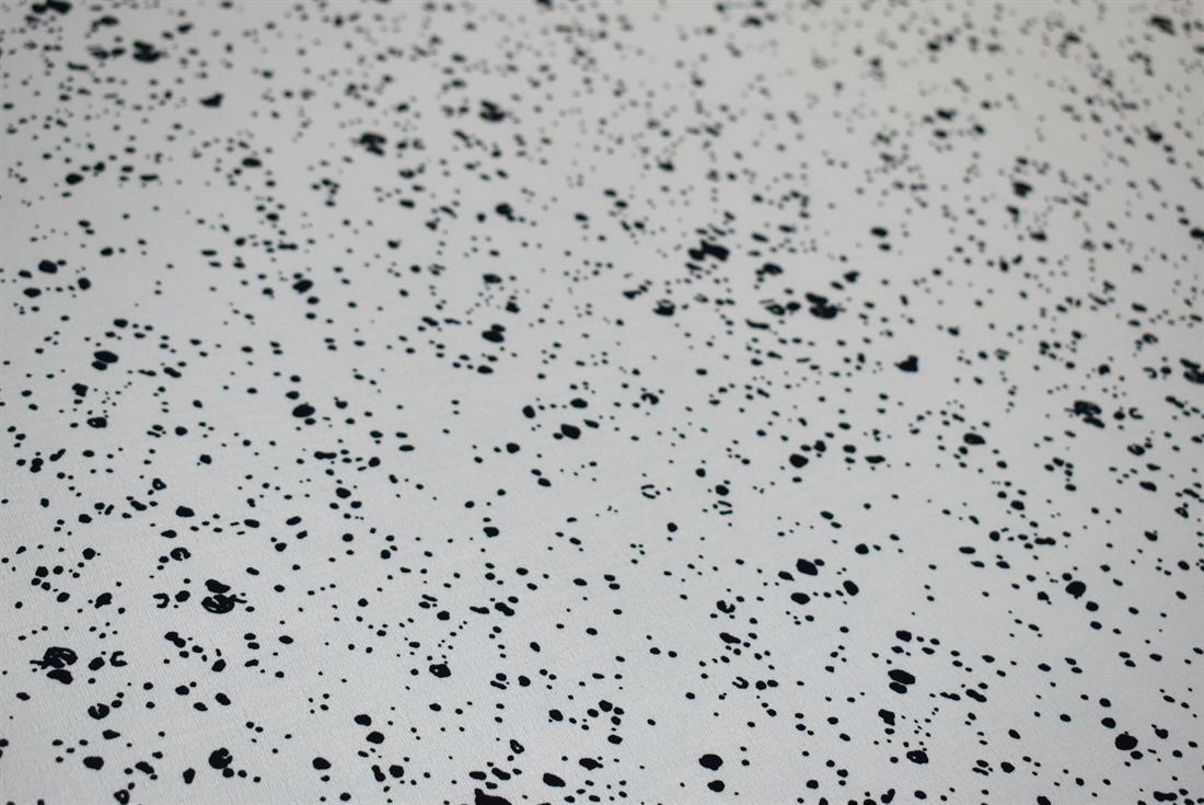 Cream Printed Floral Crepe/Viscose Fabric Material