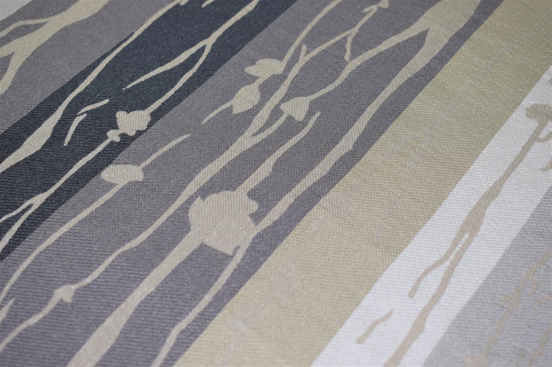 Grey/Multi Self-Print Furnishing Upholstery Curtain Fabric