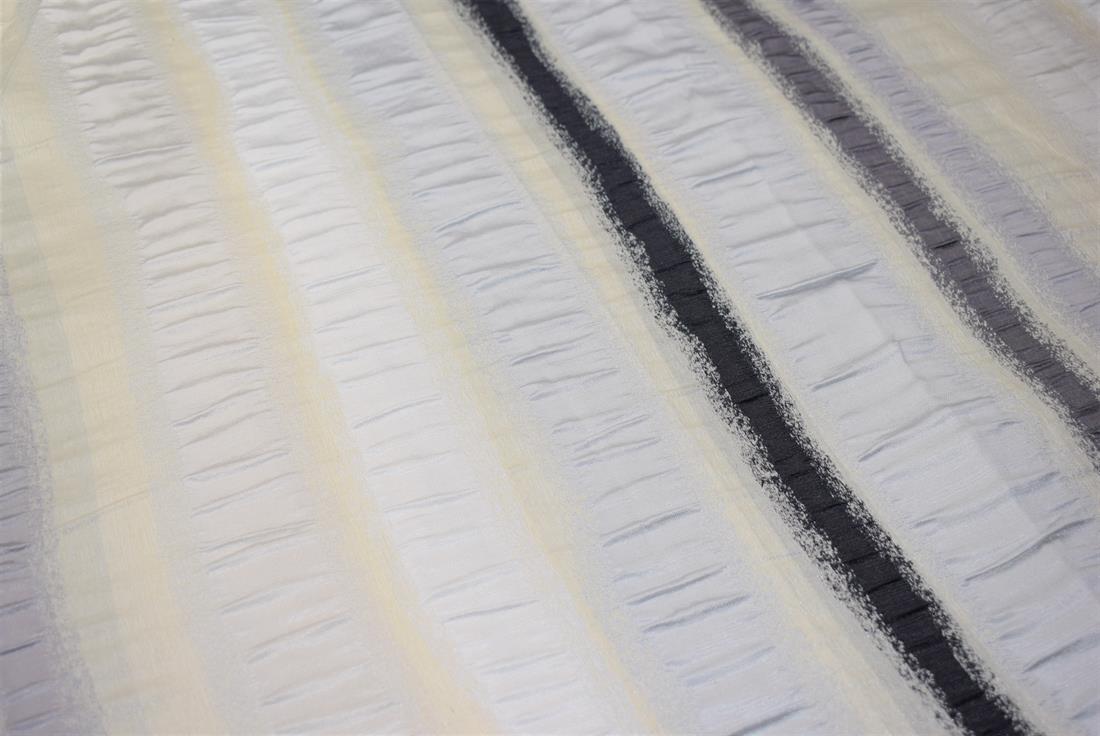 Ivory/Multi Furnishing Upholstery Curtain Fabric