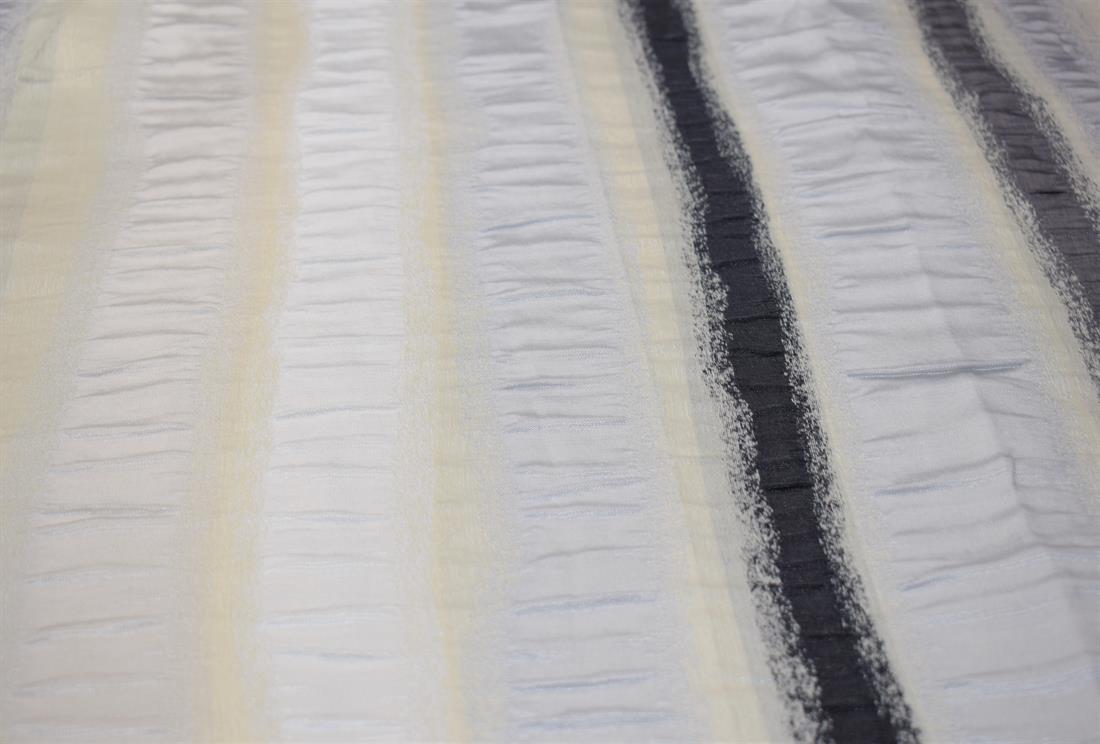 Ivory/Multi Furnishing Upholstery Curtain Fabric