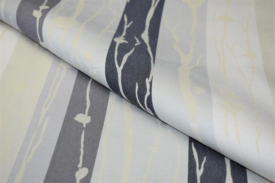 Grey/Multi Furnishing Upholstery Curtain Fabric