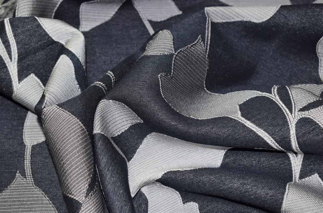 Denim Curtain Fabric Furnishing Upholstery