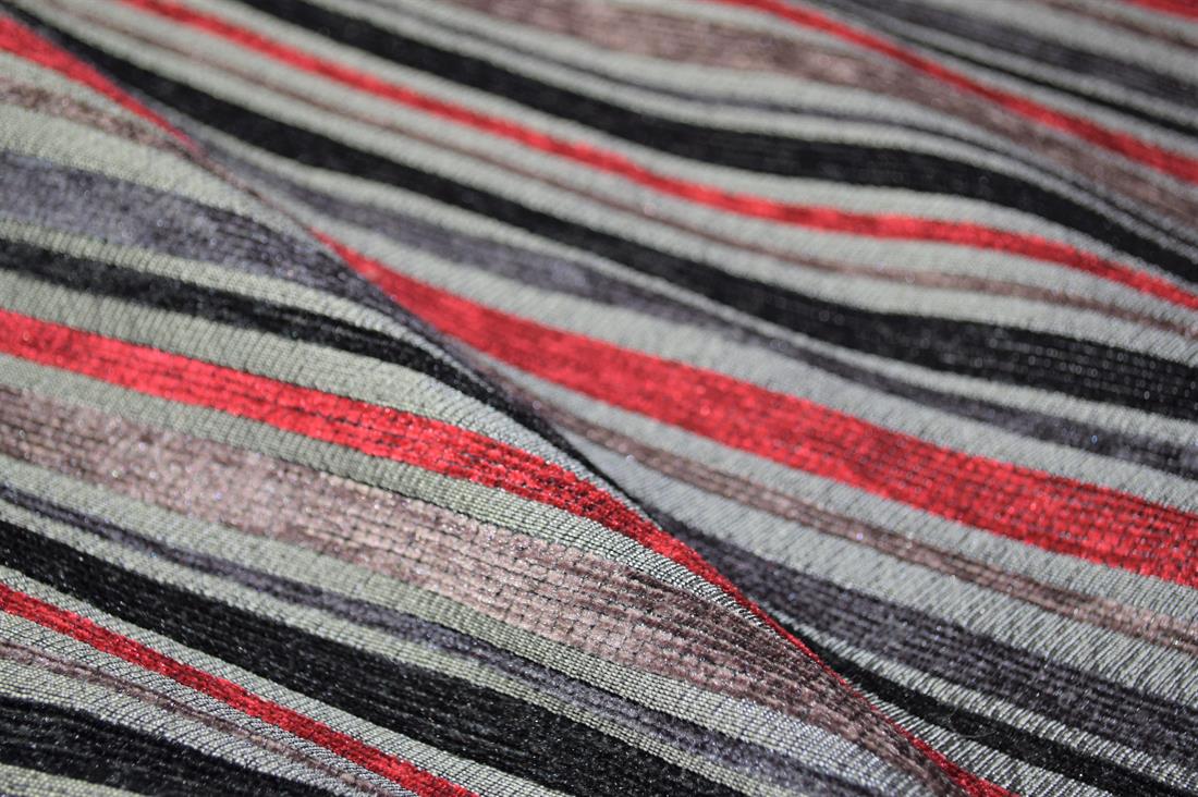Light Grey Self-Print Curtain Fabric