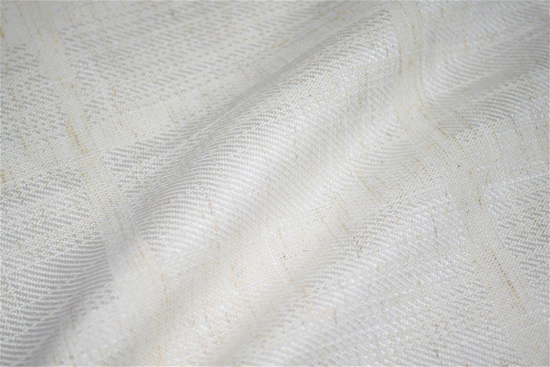 Cream Furnishing Upholstery Curtain Fabric