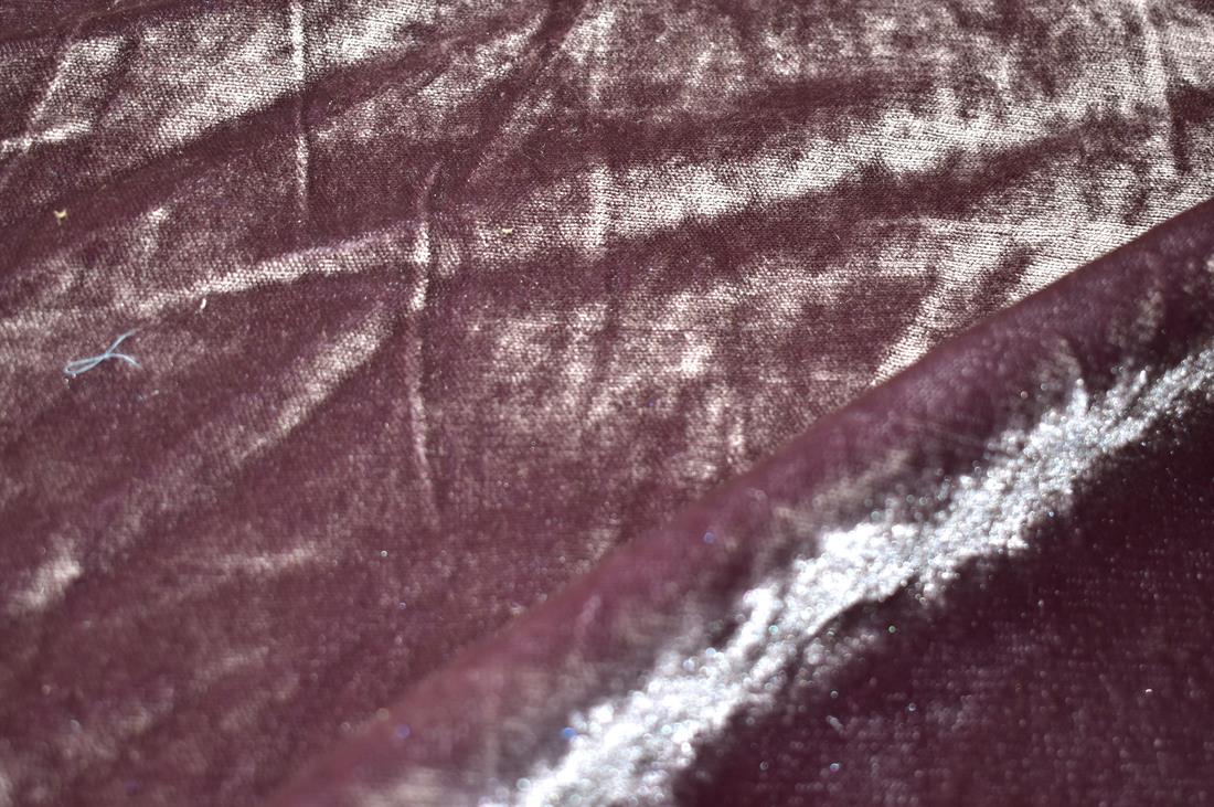 Dusky Pink Plain Plush Velvet