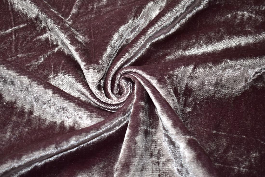 Dusky Pink Plain Plush Velvet