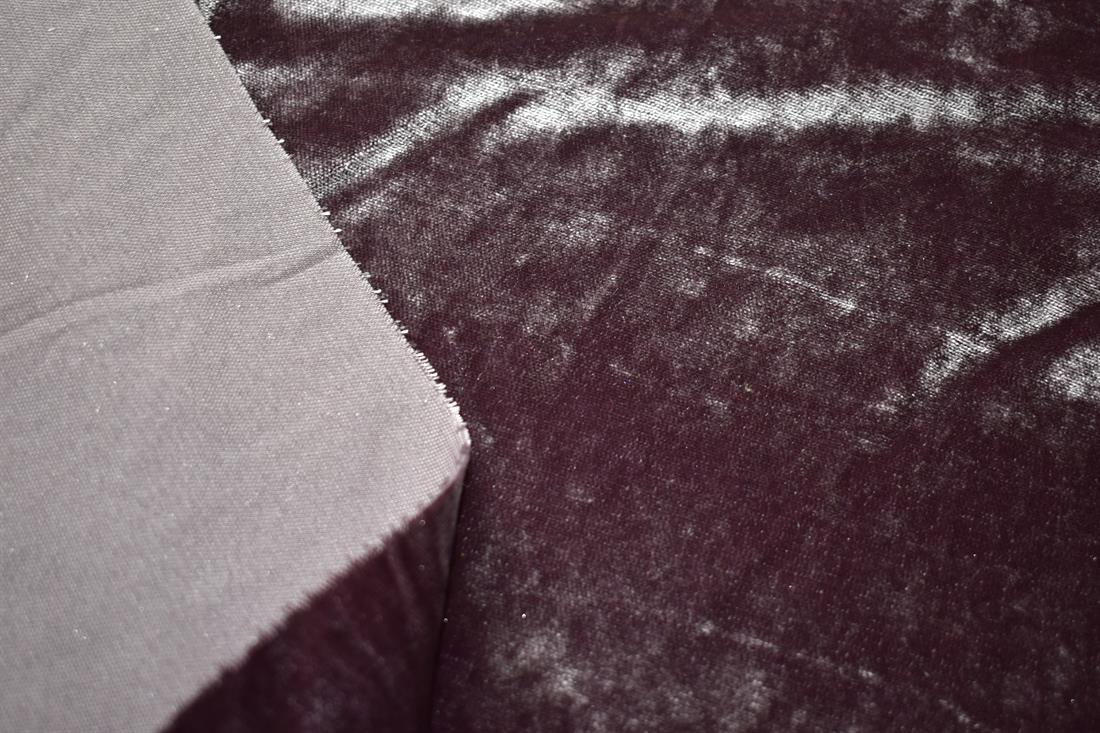 Dusky Pink Plain Plush Velvet