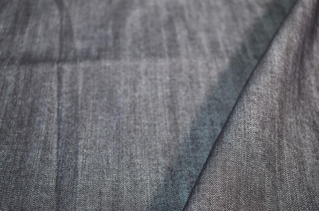 Navy Denim Fabirc Plain Fabric