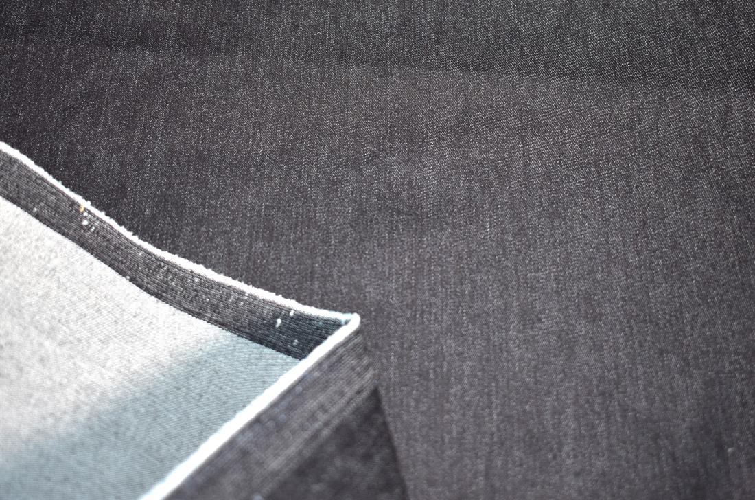 Navy Denim Fabric Plain