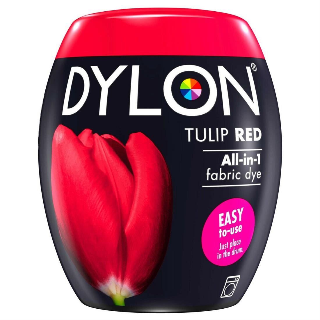 Tulip Red DYLON Fabric