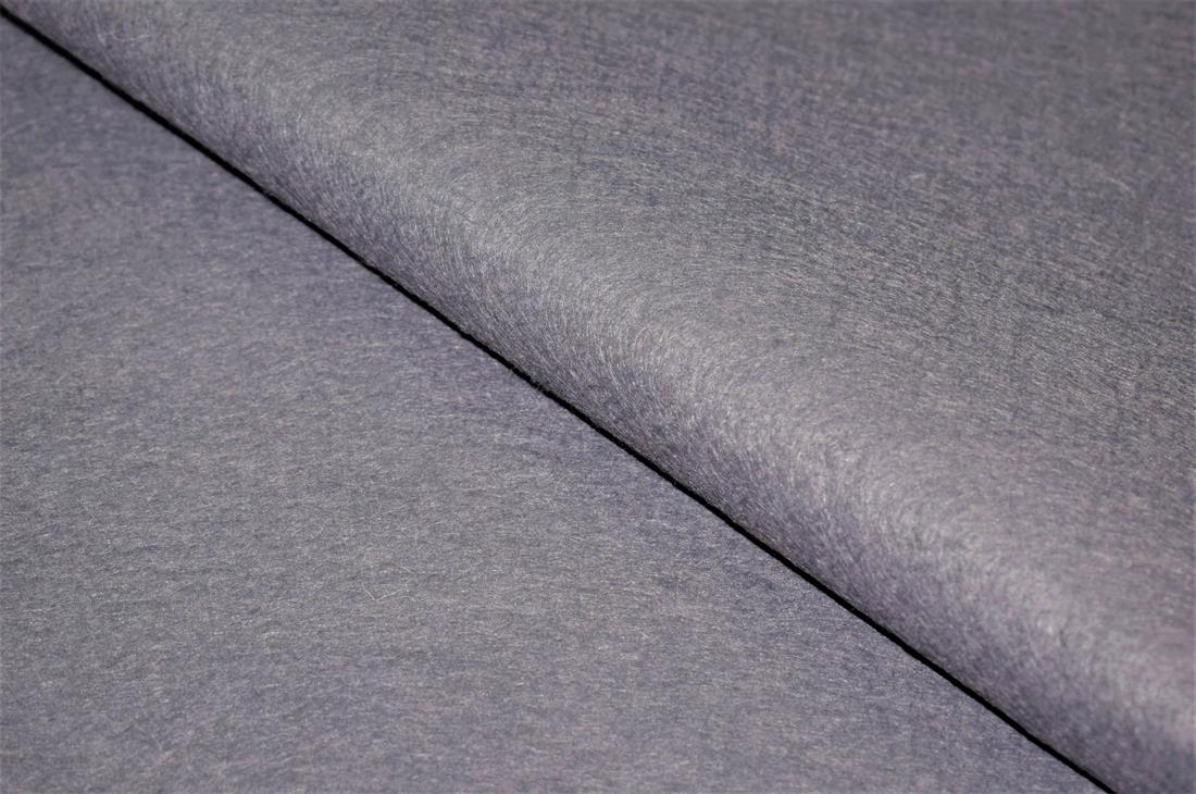 Dark Grey Wool Mix Felt