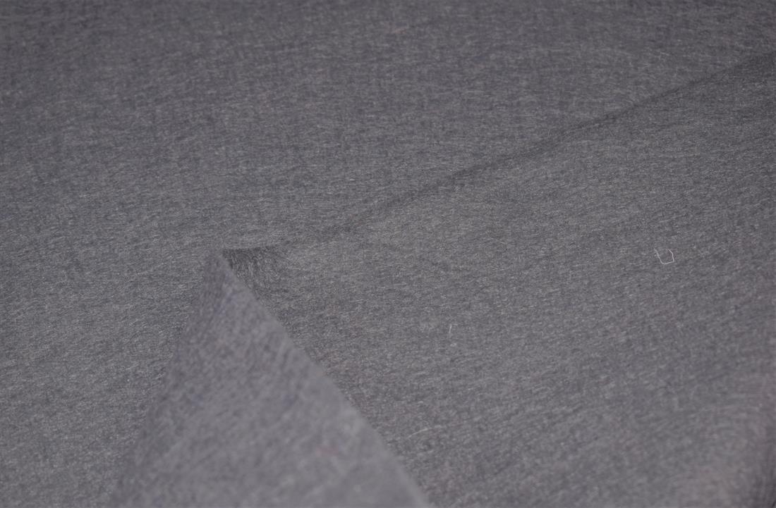 Dark Grey Wool Mix Felt