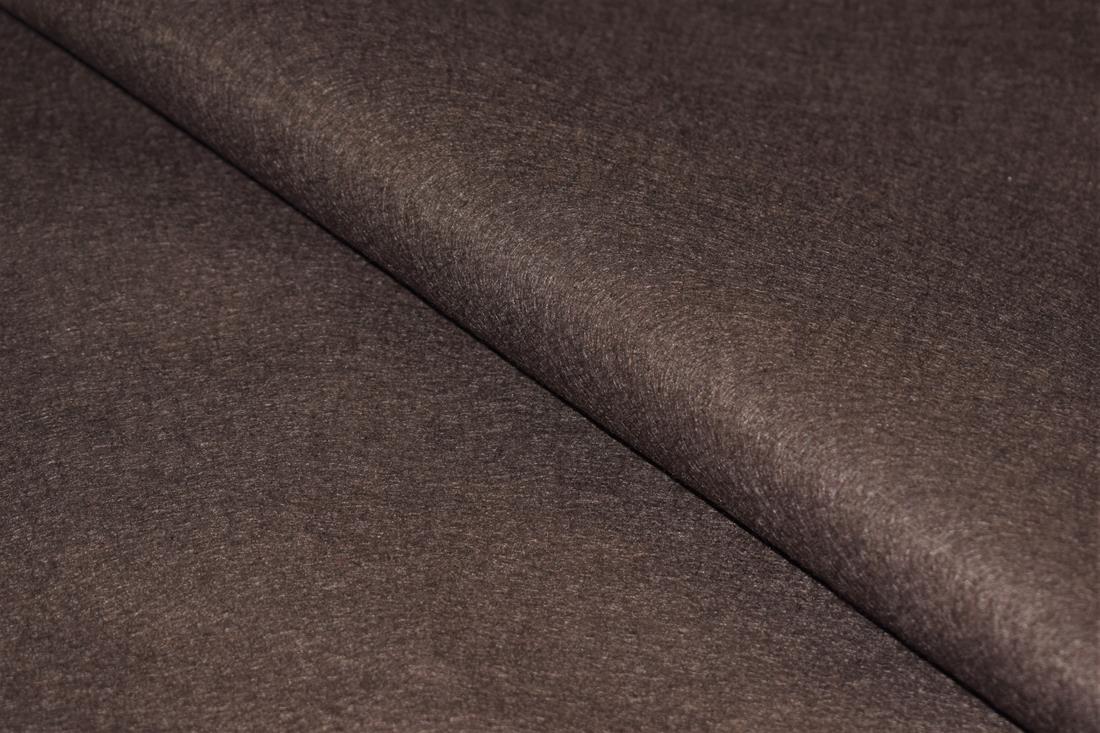 Dark Brown Wool Mix Felt