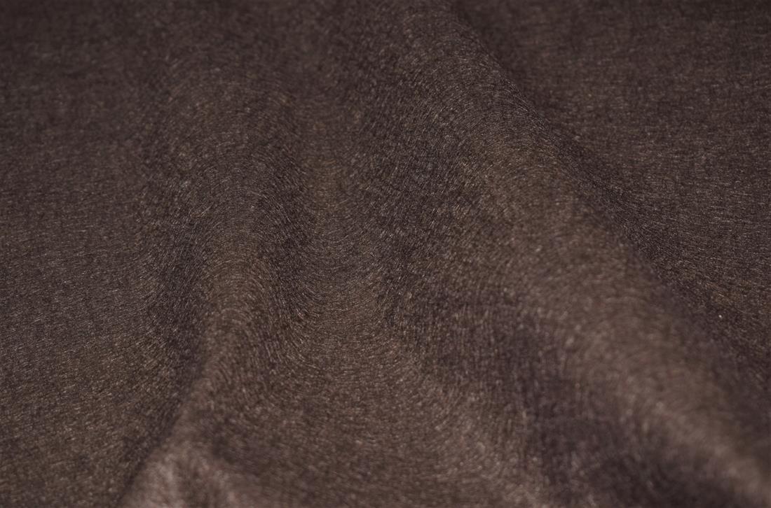 Dark Brown Wool Mix Felt