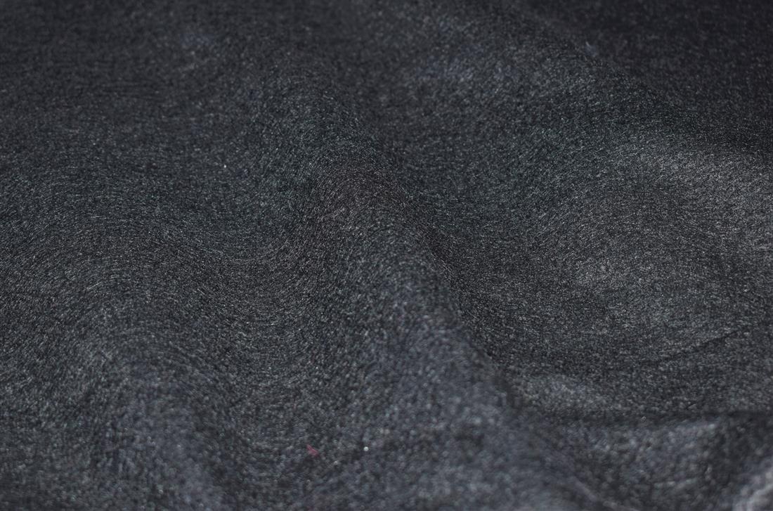 Black Wool Mix Felt