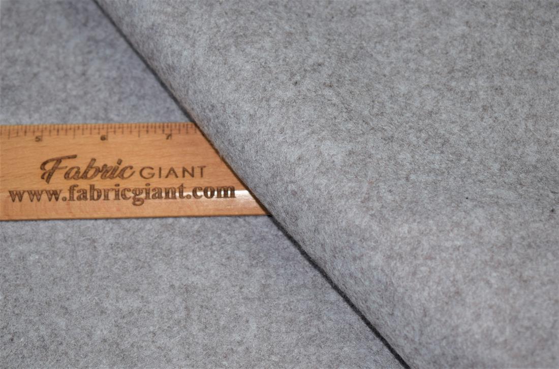 Grey & Cream 30% Wool Felt