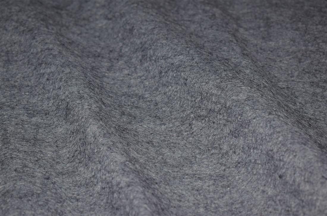 Grey Wool Mix Felt