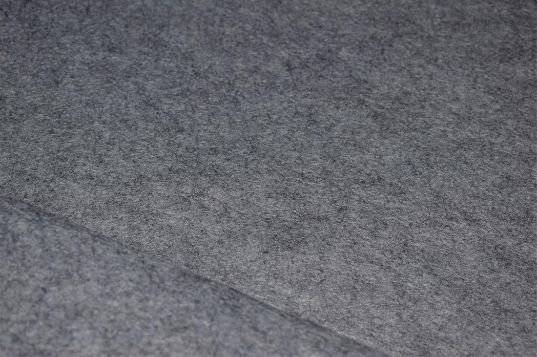 Grey Wool Mix Felt