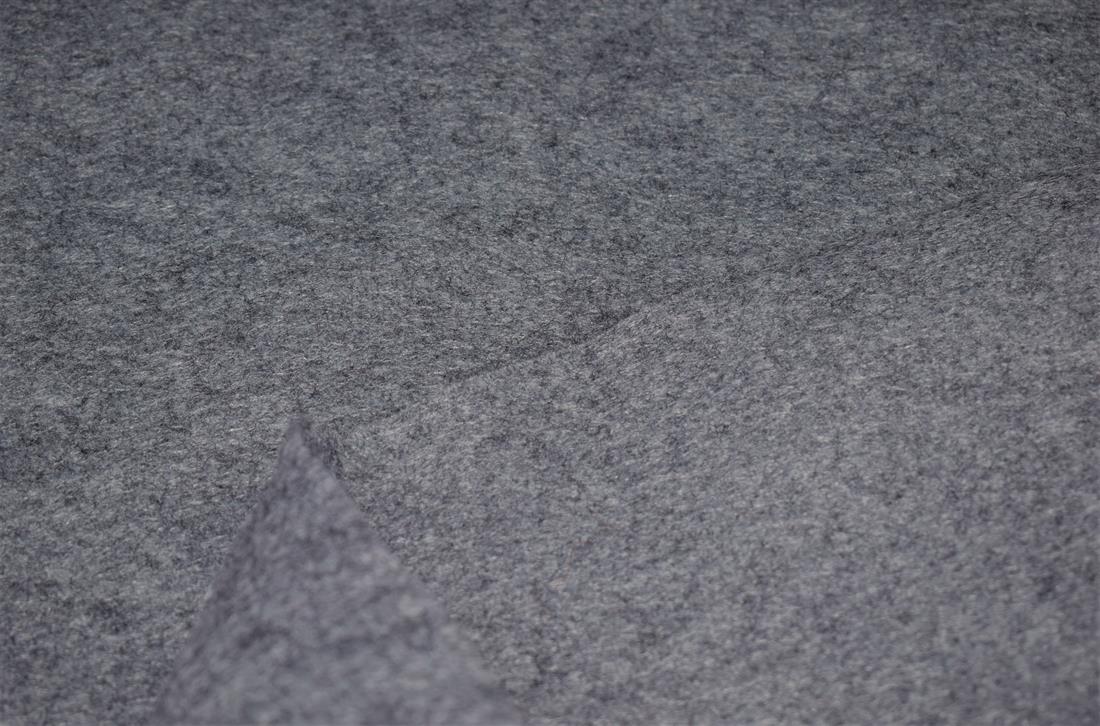 Grey Wool Mix Felt