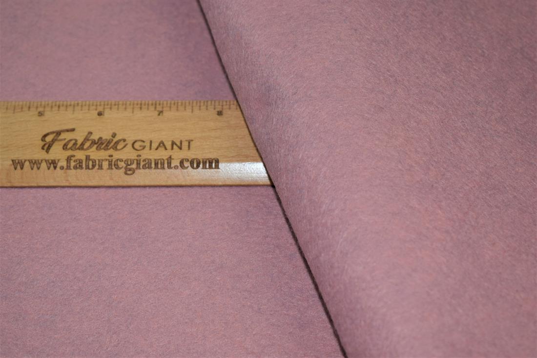 Dusty Pink Wool Mix Felt