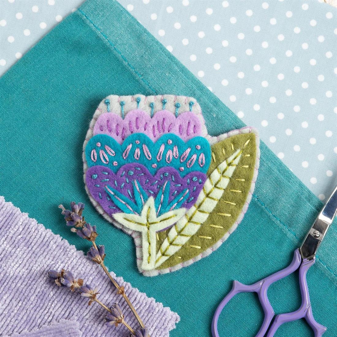 Vita Flower Brooch