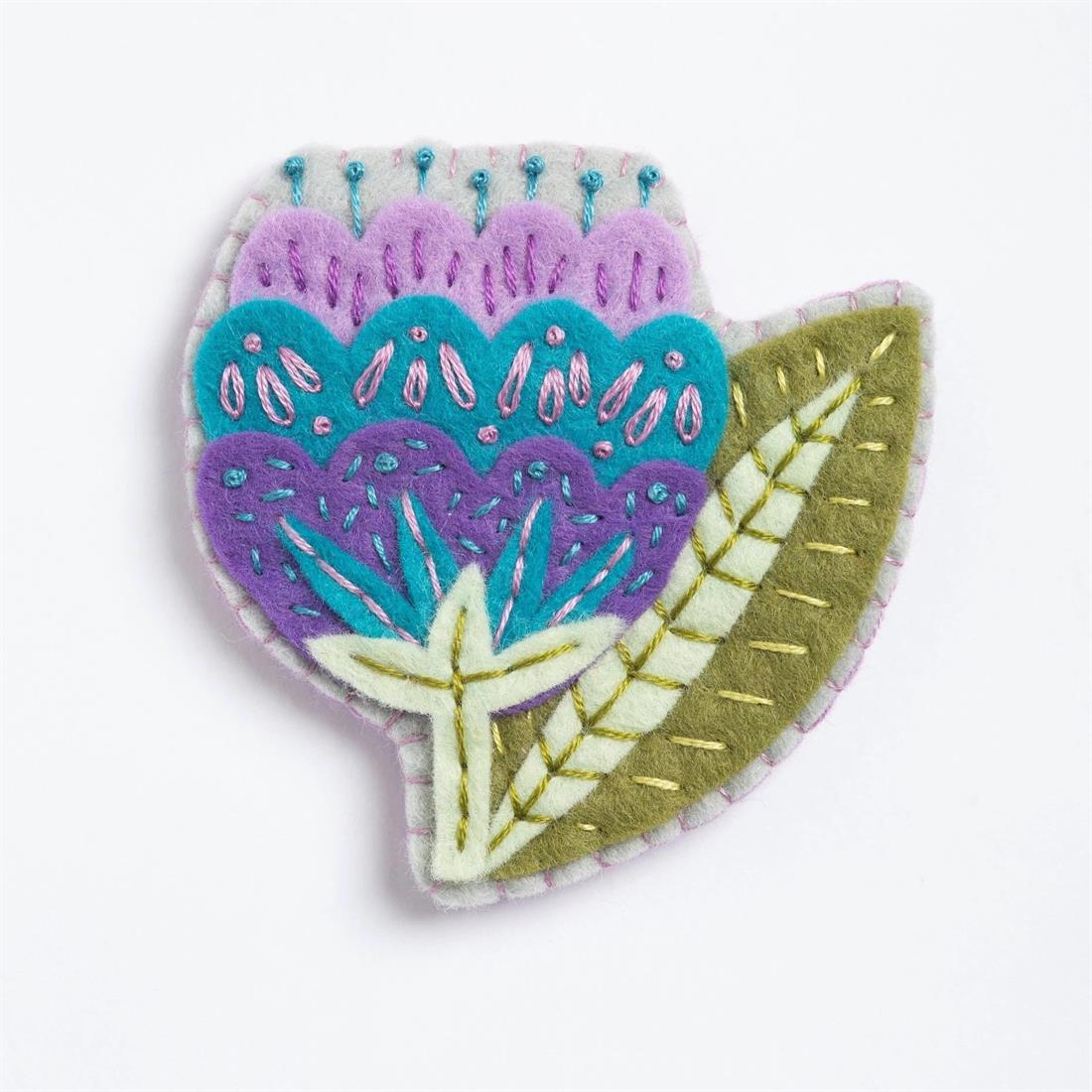 Vita Flower Brooch