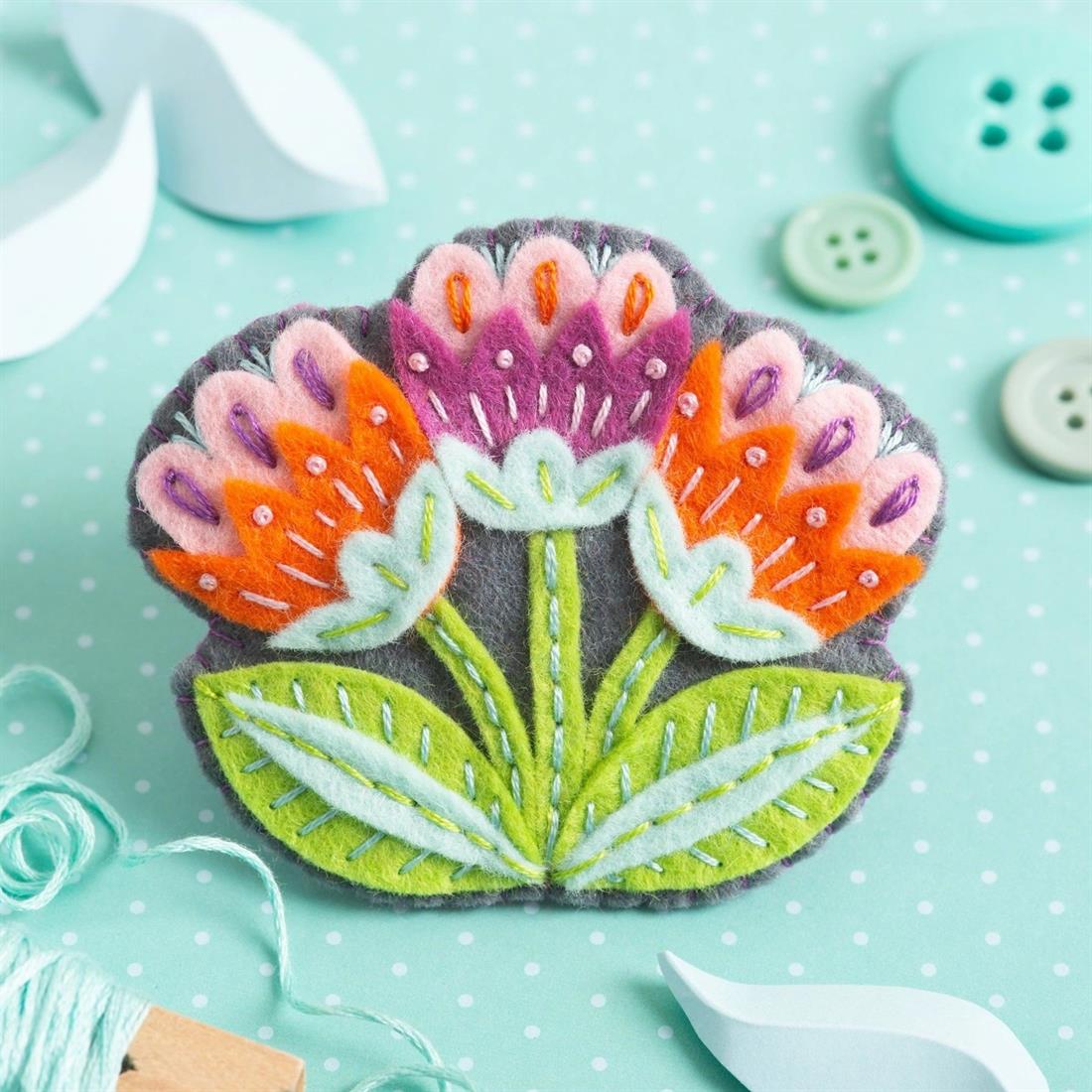 Marianne Flower Brooch