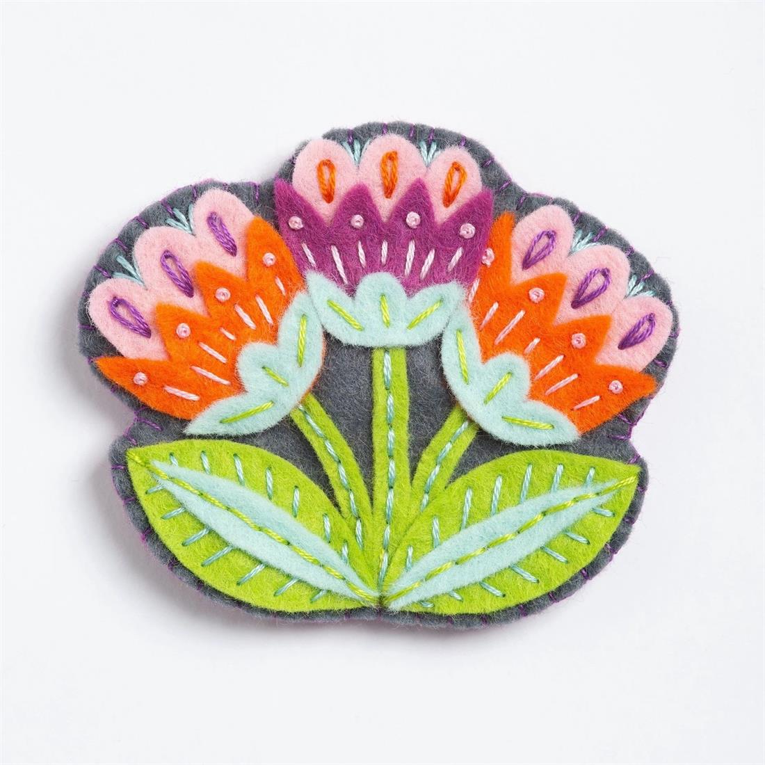 Marianne Flower Brooch