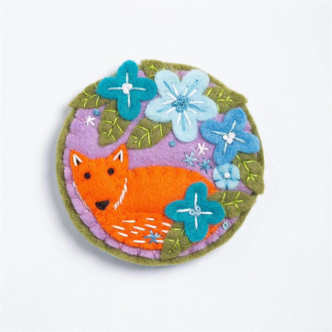 Fox Brooch