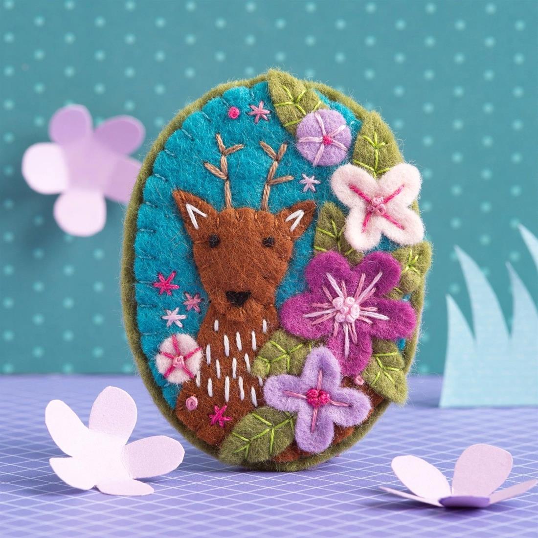 Deer Brooch