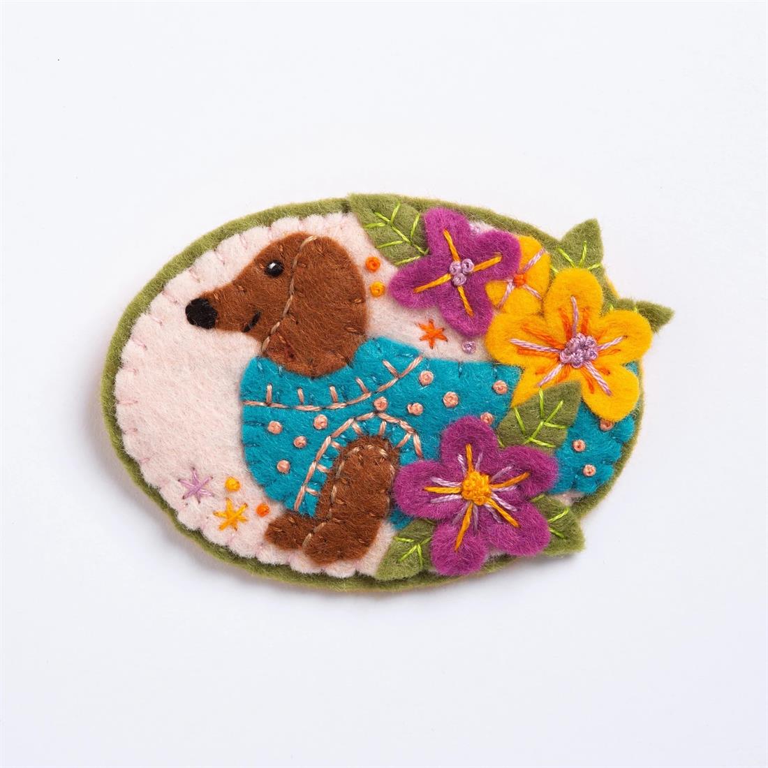 Dachshund Brooch