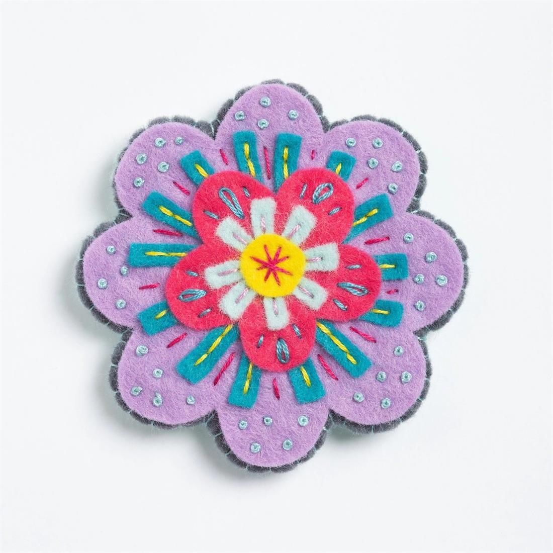 Beatrix Flower Brooch