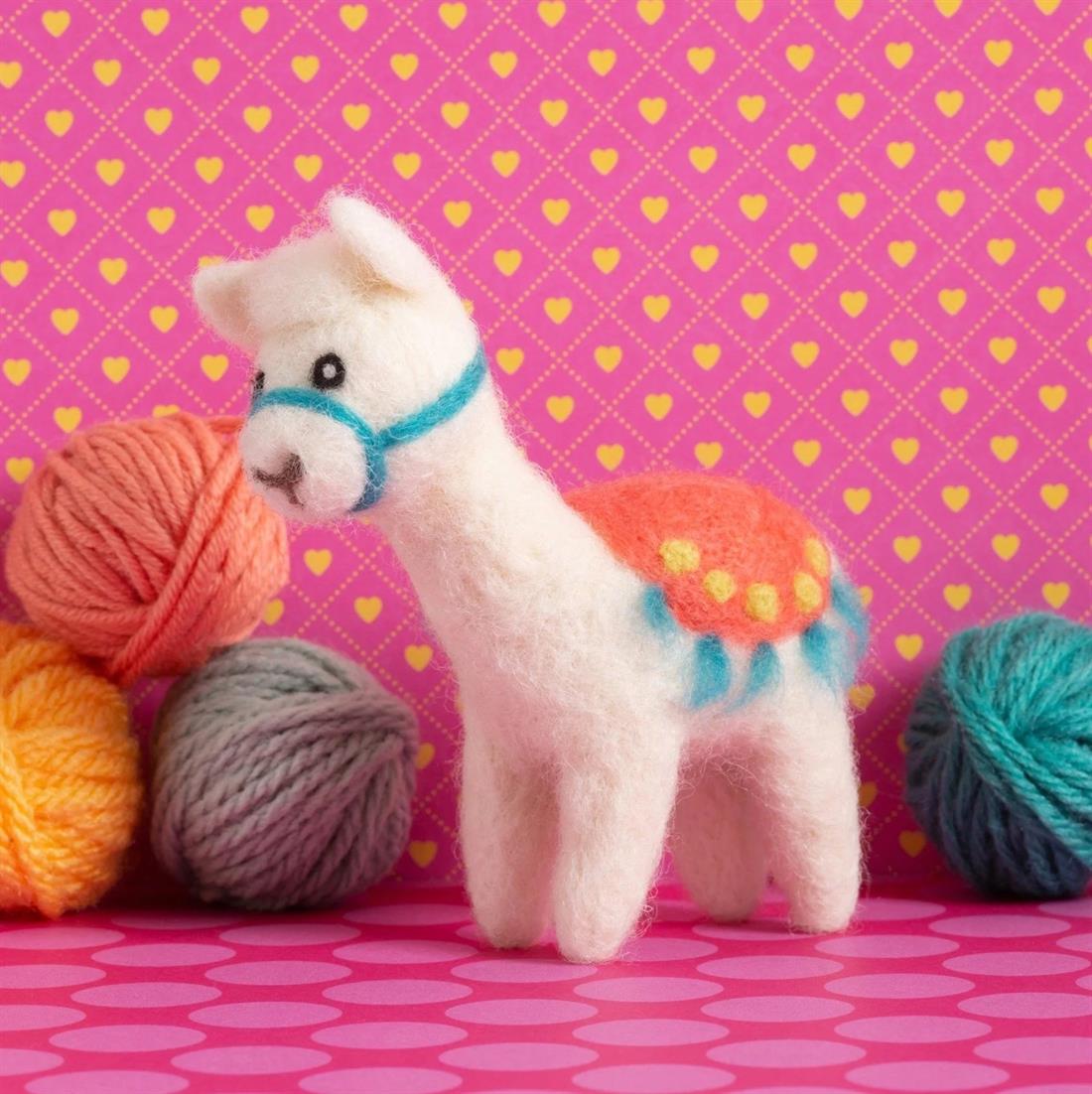 Alpaca Needle Felting Kit