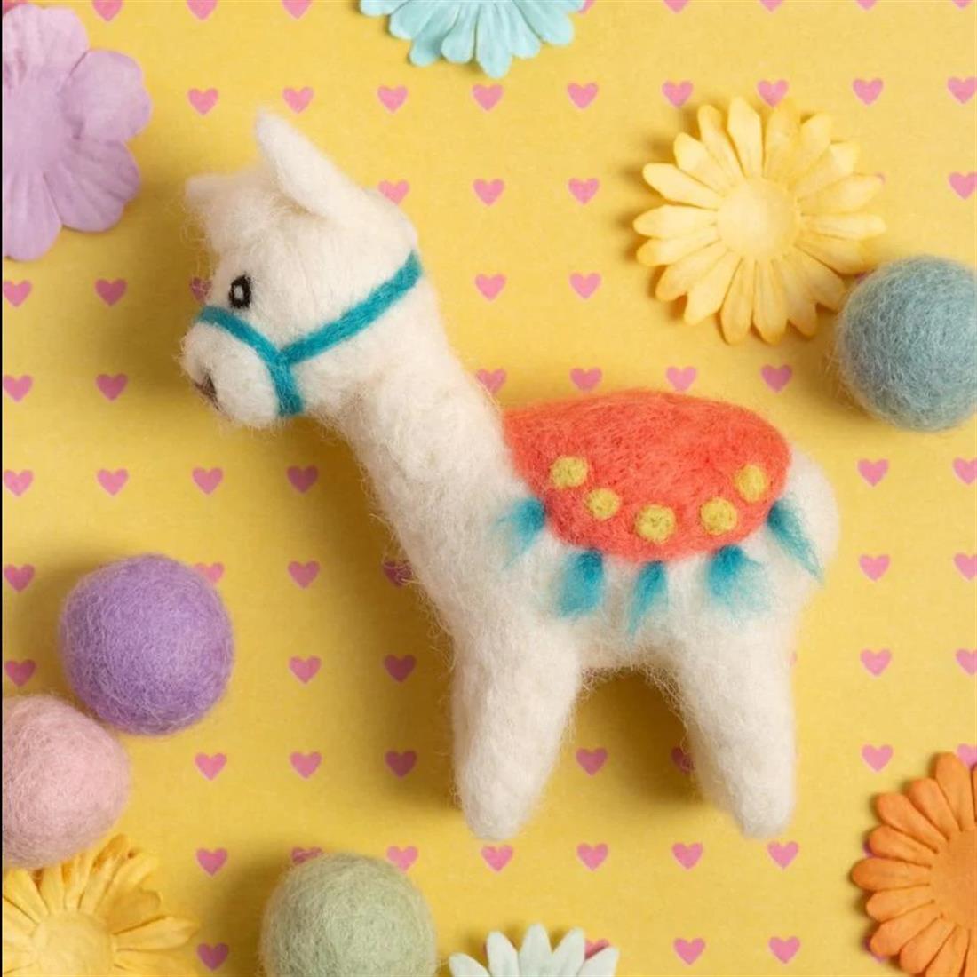 Alpaca Needle Felting Kit