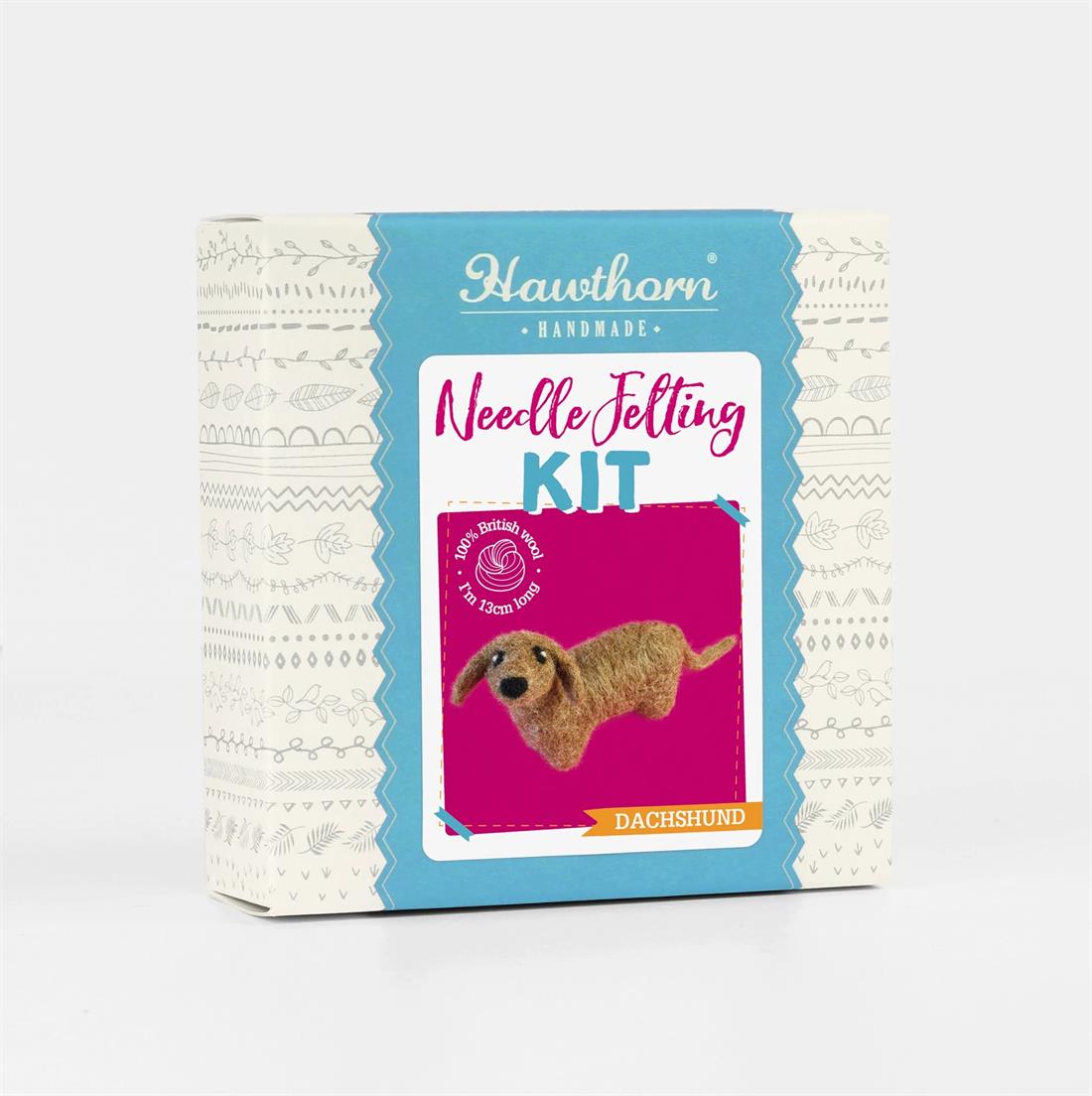 Dachshund Needle Felting Kit