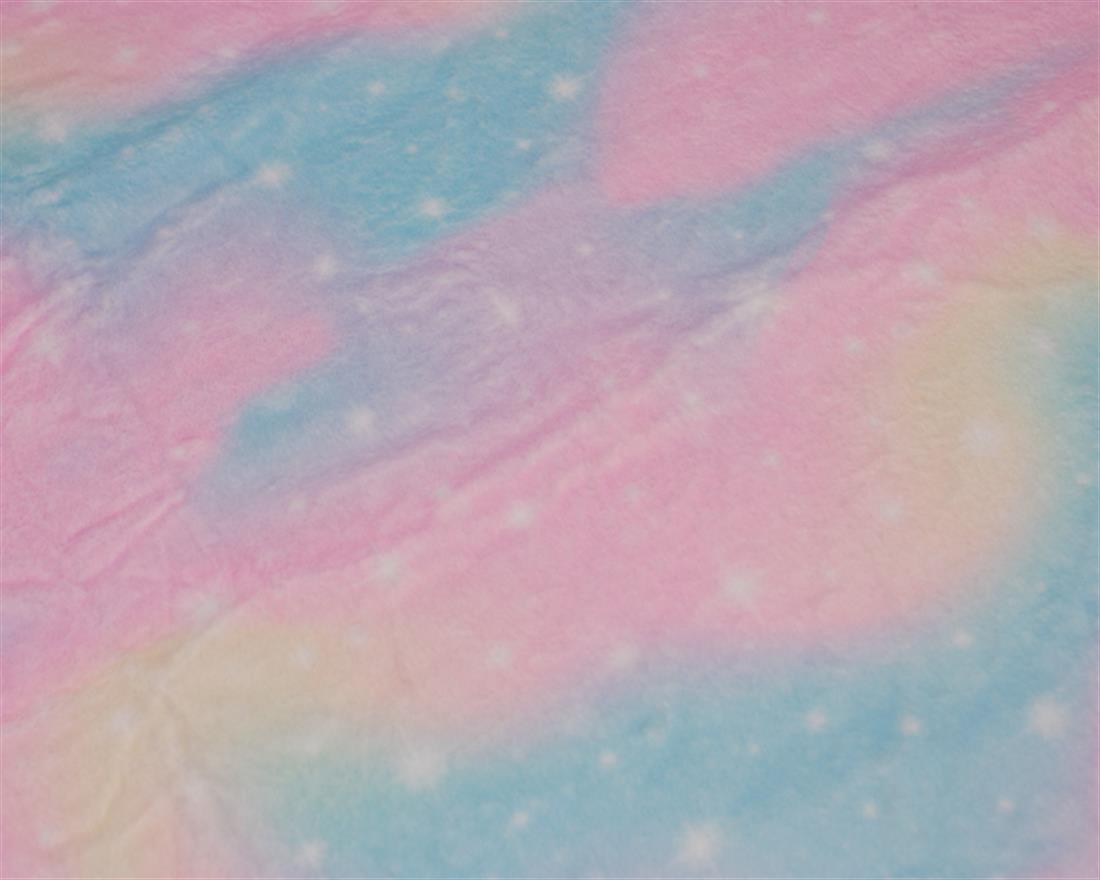 Pastel Fantasy Sky Digital Bubs Fleece