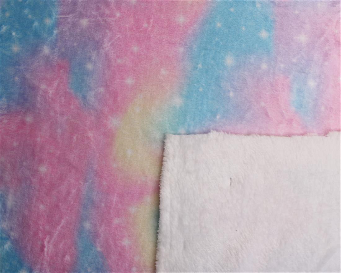 Pastel Fantasy Sky Digital Bubs Fleece