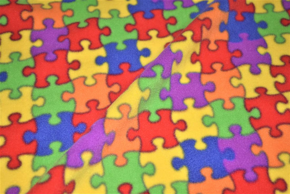 Jigsaw Puzzle Polar Fleece