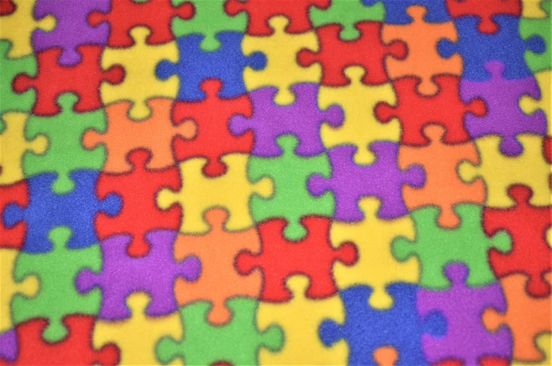 Jigsaw Puzzle Polar Fleece