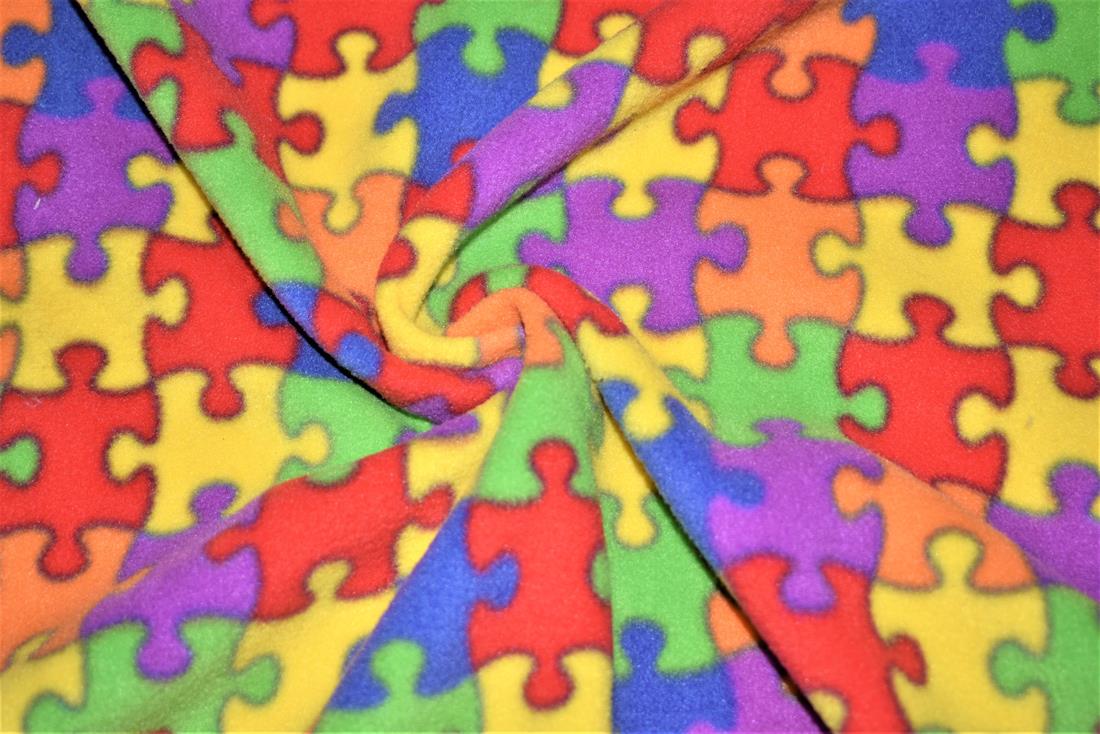 Jigsaw Puzzle Polar Fleece