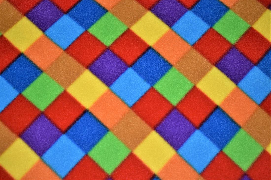Check Print Fleece