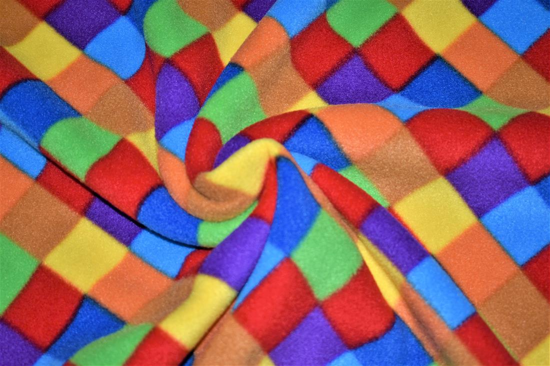 Check Print Fleece