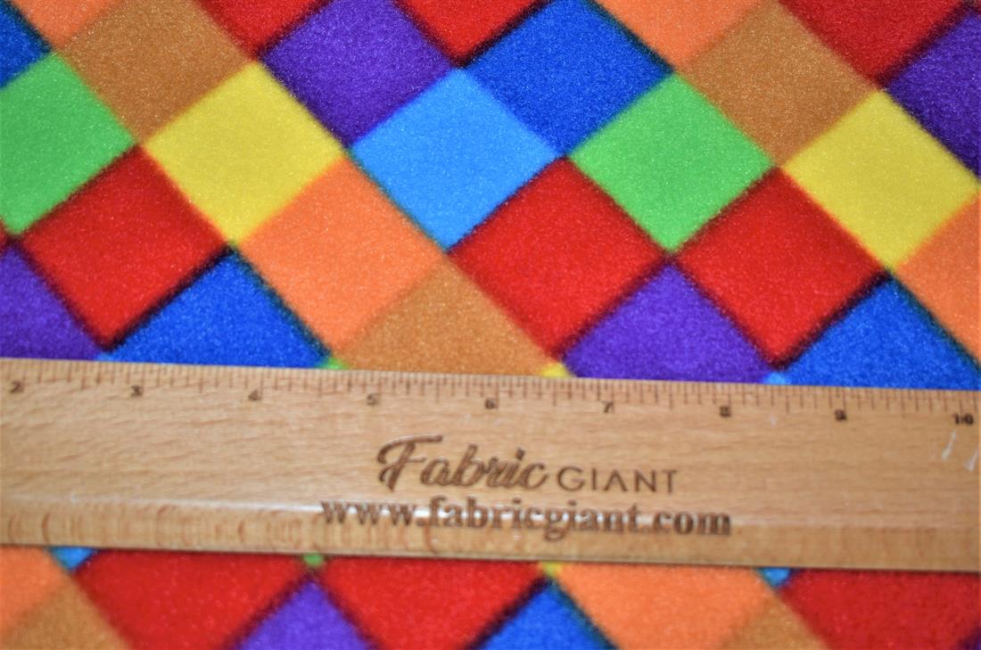 Check Print Fleece