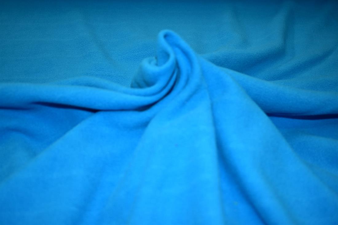 Turquoise Plain Fleece