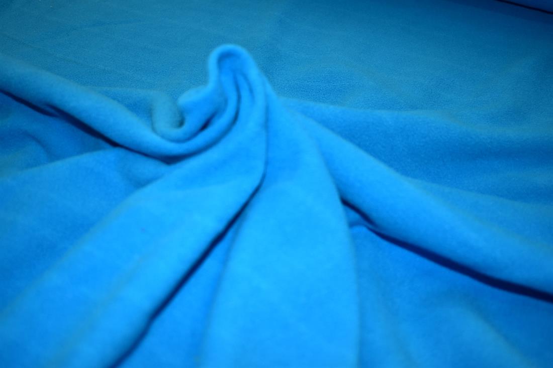 Turquoise Plain Fleece