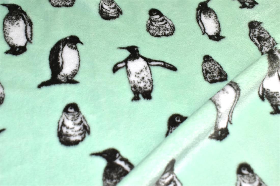 Penguins Cuddle Fleece