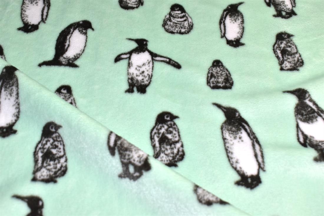 Penguins Cuddle Fleece