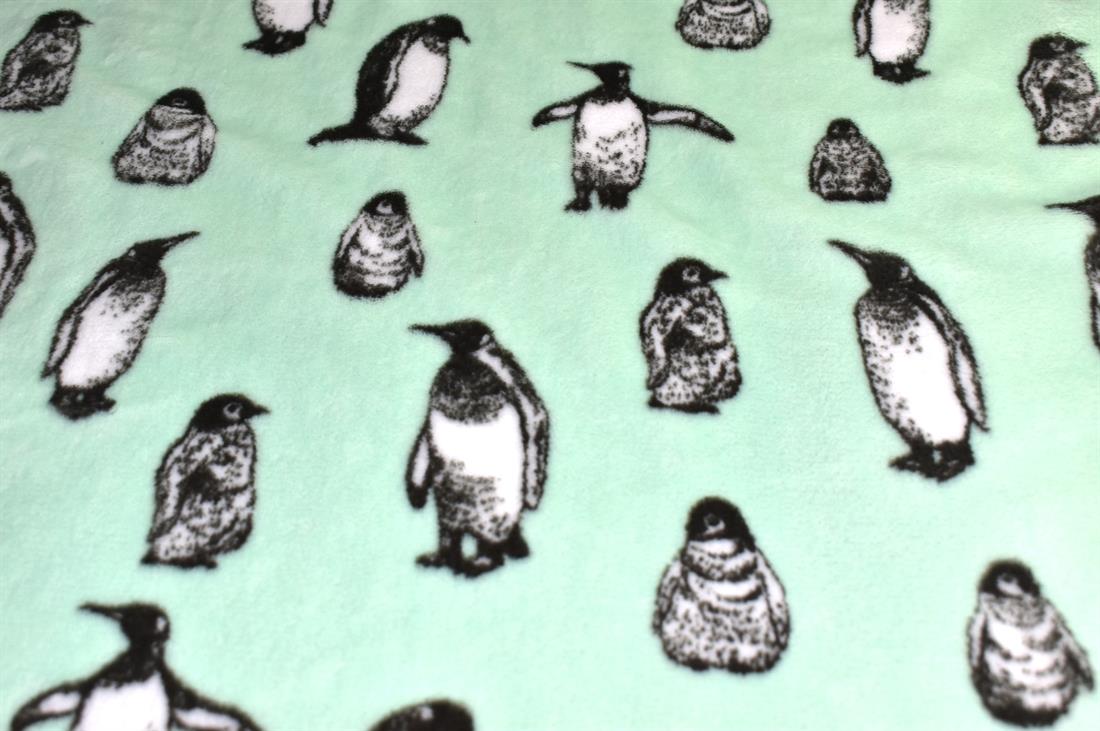 Penguins Cuddle Fleece