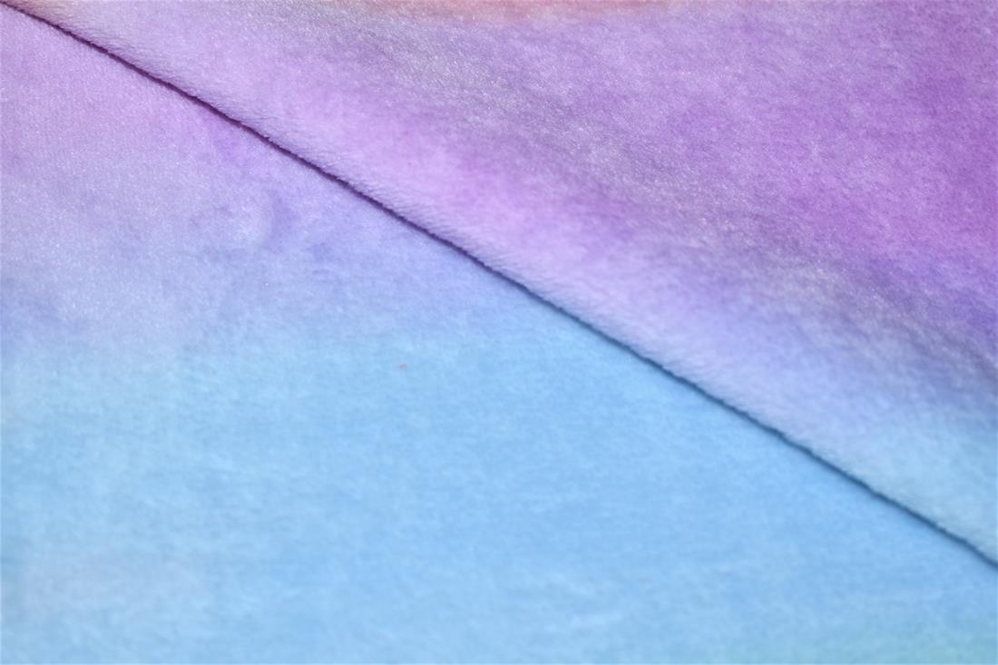 Pastel Rainbow Cuddle Fleece